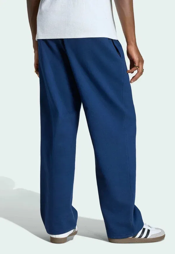 Штаны спортивные Adidas Originals Trefoil essentials open hem pants, цвет ночной индиго