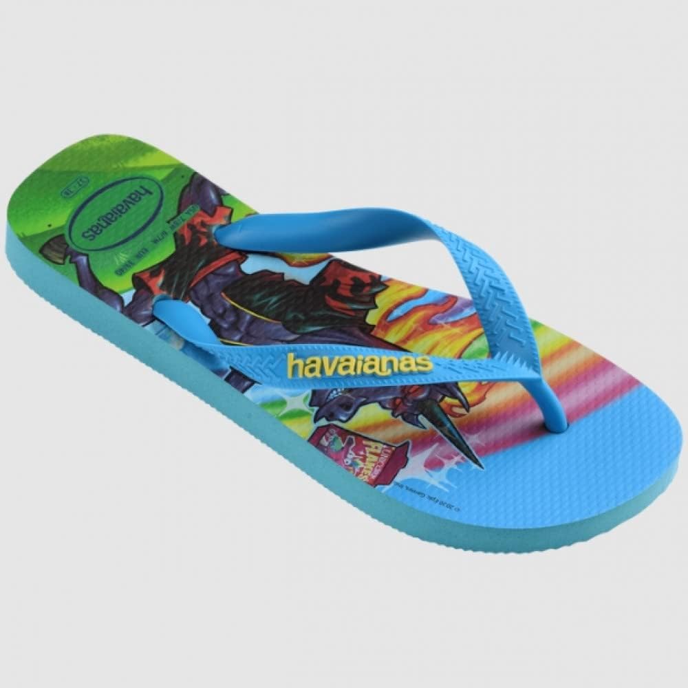 Мужские шлепанцы Havaianas с ремешком между пальцев, синий — фото 2