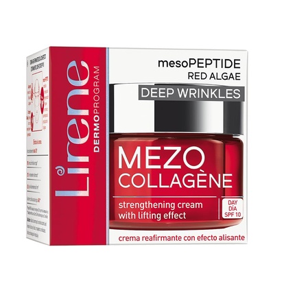 

Дневной крем для укрепления и подтяжки кожи Mezo Collagen 50+ 50 мл Lirene