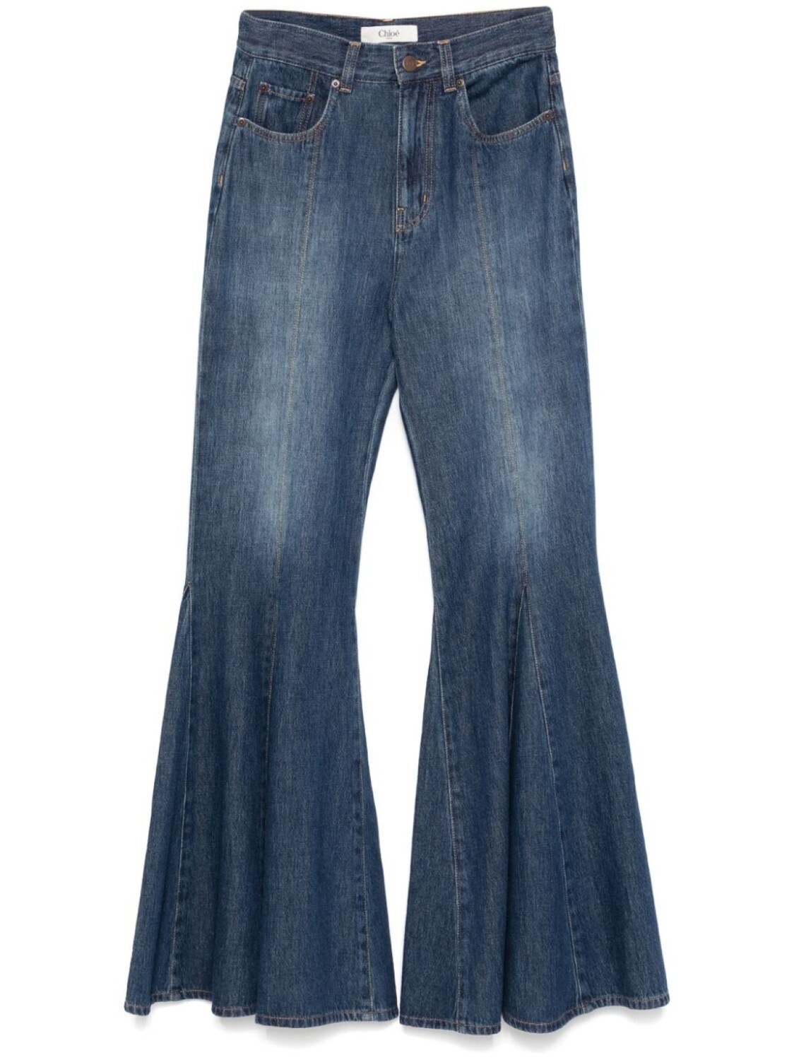 

Расклешенные джинсы Chloé, синий