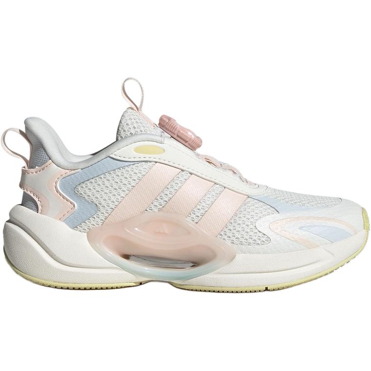 Износостойкие низкие кроссовки Galaxy для детей и подростков Adidas, розовый/белый — фото 2