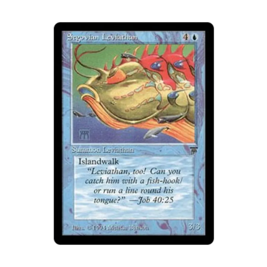 

CCG Сеговианский Левиафан (итальянский) (U), MTG - Foreign - Legends (Italian)