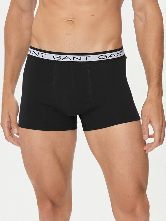 

Комплект из 3 боксеров Gant, черный