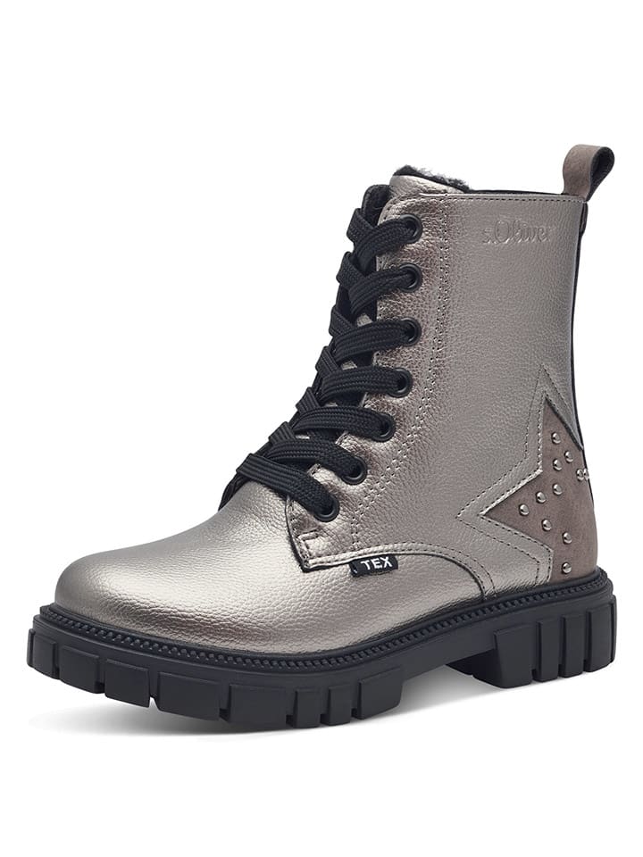 

Сапоги s.Oliver Boots, золотой