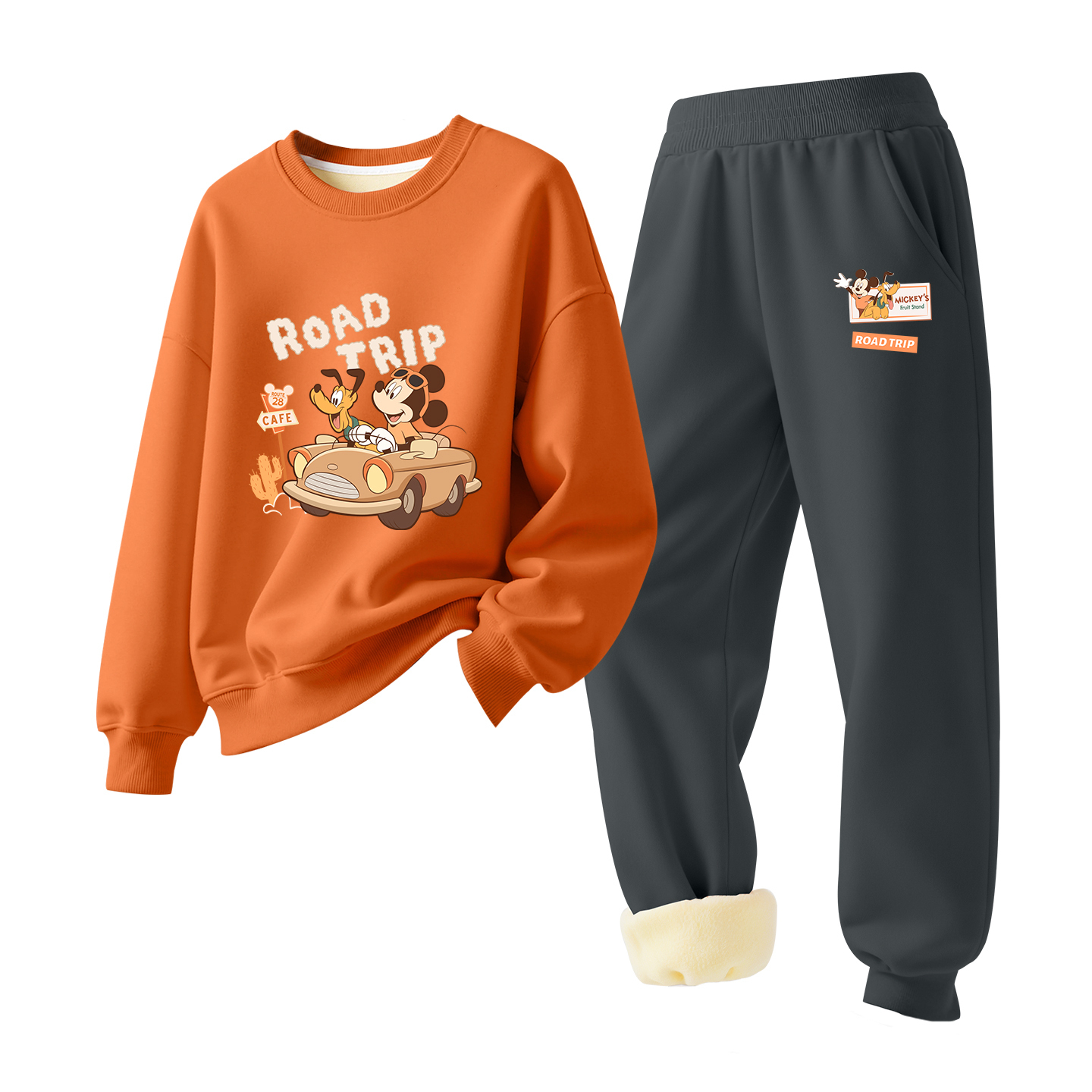 

Детская повседневная спортивная одежда Disney, графит