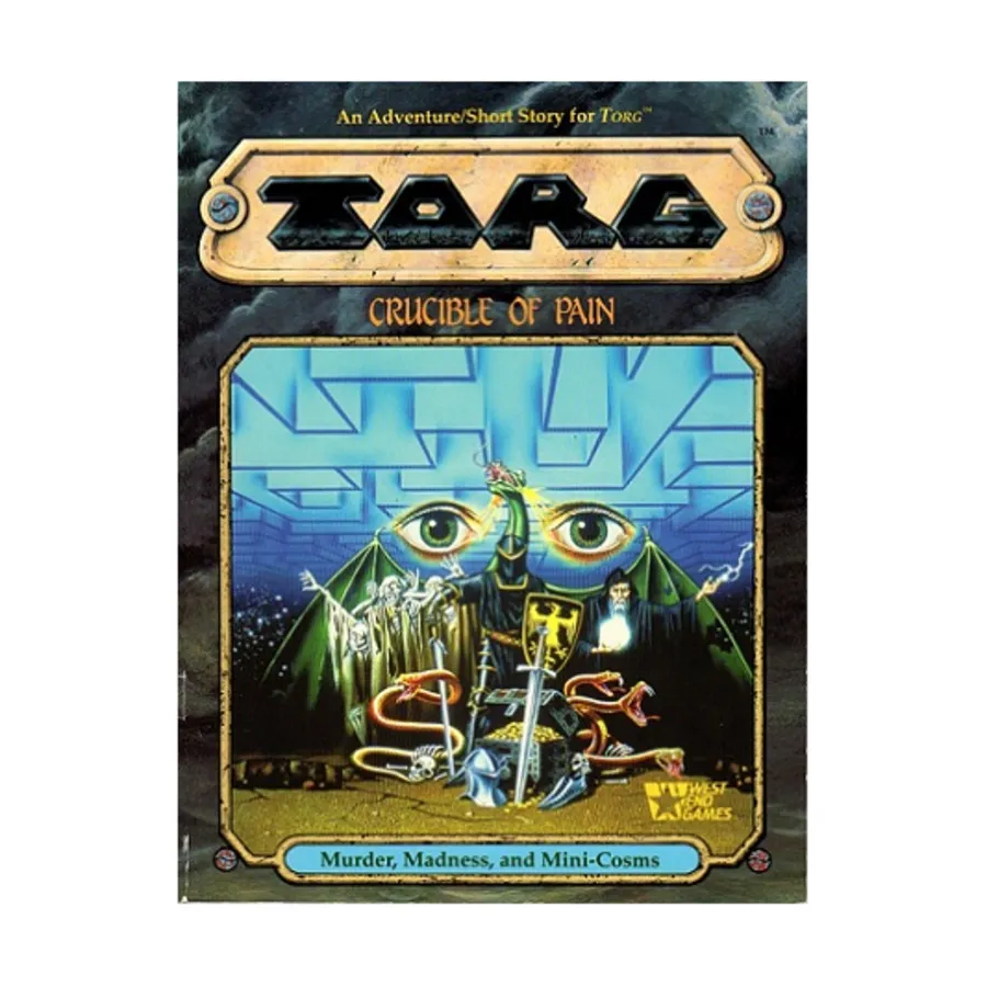 

Crucible of Pain, Torg, мягкая обложка