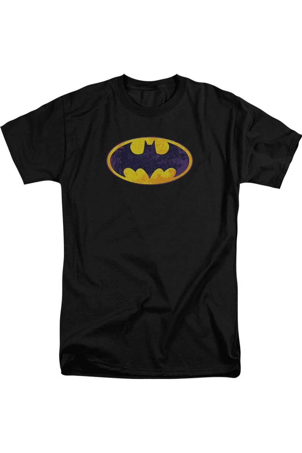

Футболка Batman Bm Neon Distress Logo с коротким рукавом для взрослых Gildan, черный