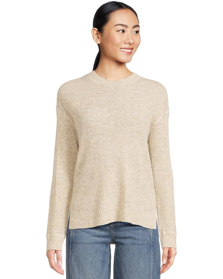 

Свитер Madewell Lightweight Alpaca Barons Varregated Rib, цвет Heather Stone