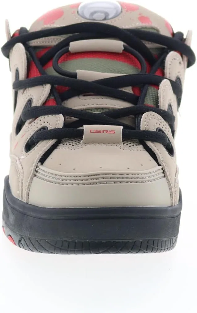 Мужские скейтбордические кроссовки Osiris D3 Og, Taupe Olive Drips — фото 3