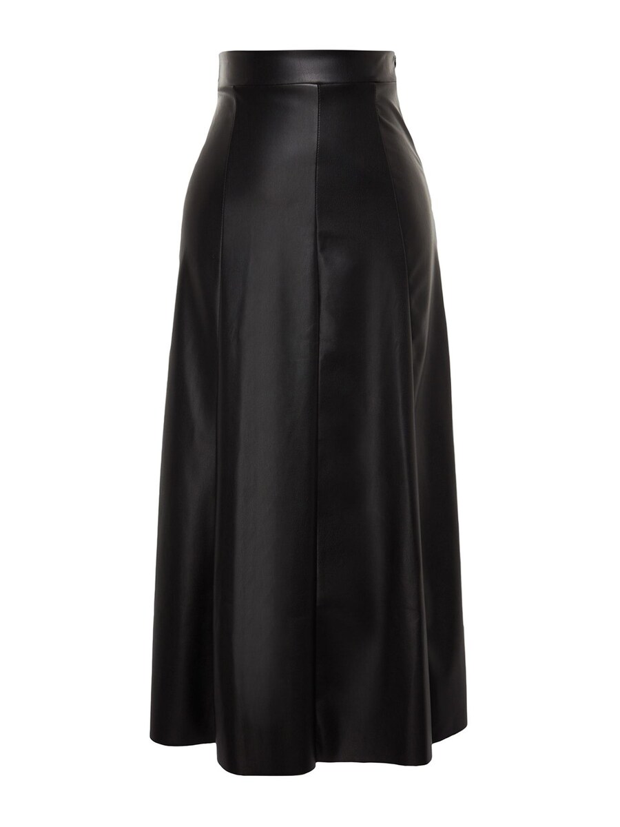 

Кожаная юбка Trendyol Skirt, черный