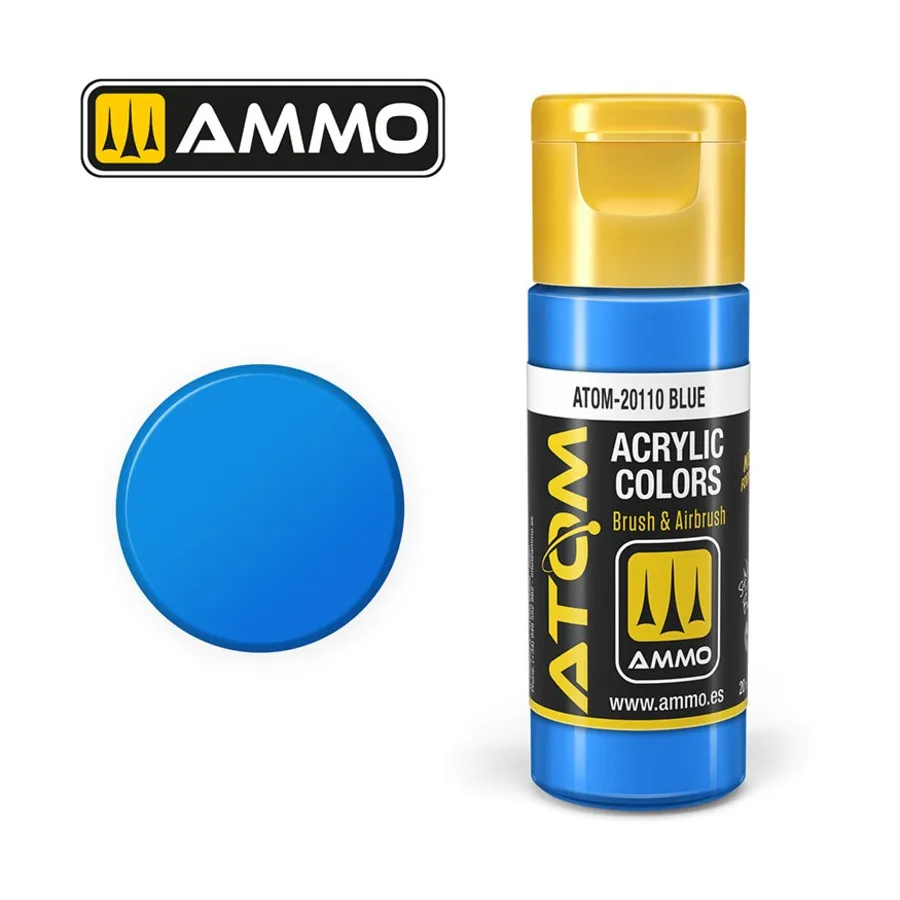 

Синий, ATOM Acrylic Paints