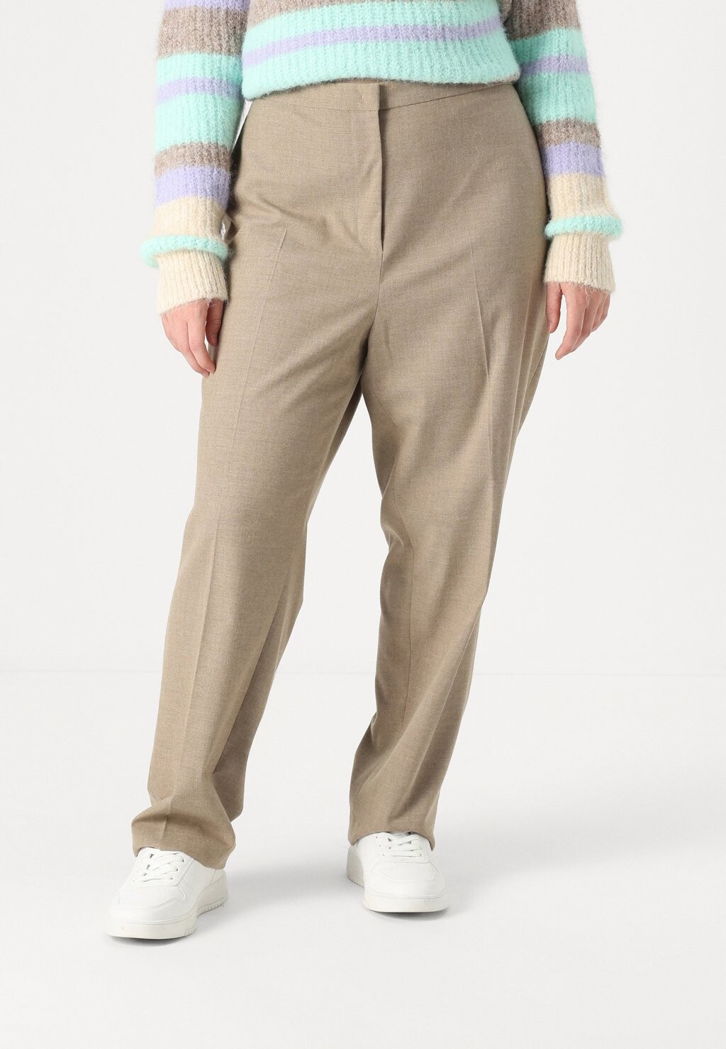 

Брюки Tommy Hilfiger Curve, бежевый