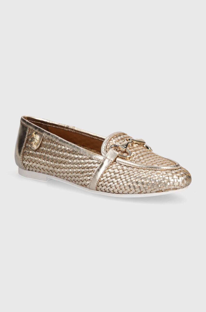 

U.S. Polo Assn. Кожаные мокасины CHERY, золотой