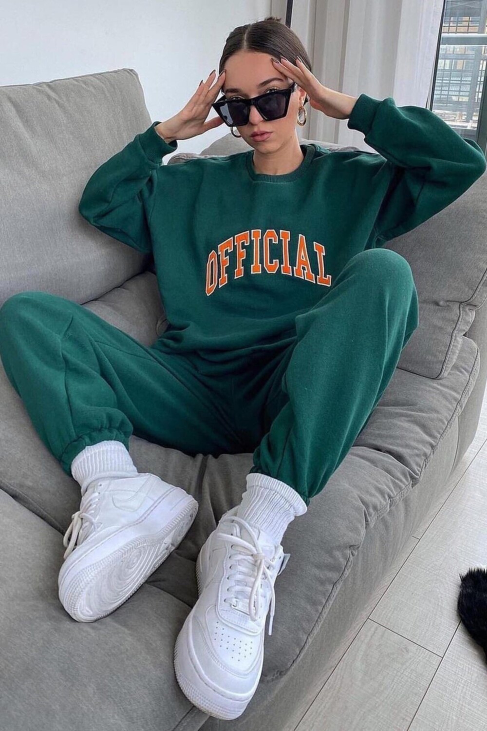 

Спортивный костюм Madmext, зеленый