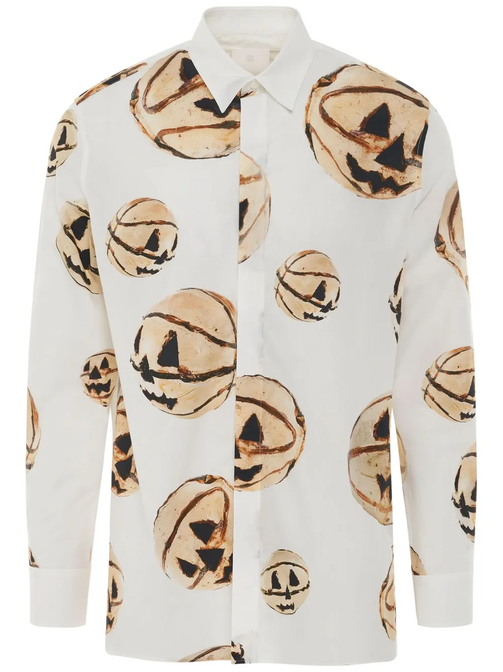 

Рубашка с принтом Halloween Pumpkin Givenchy, белый