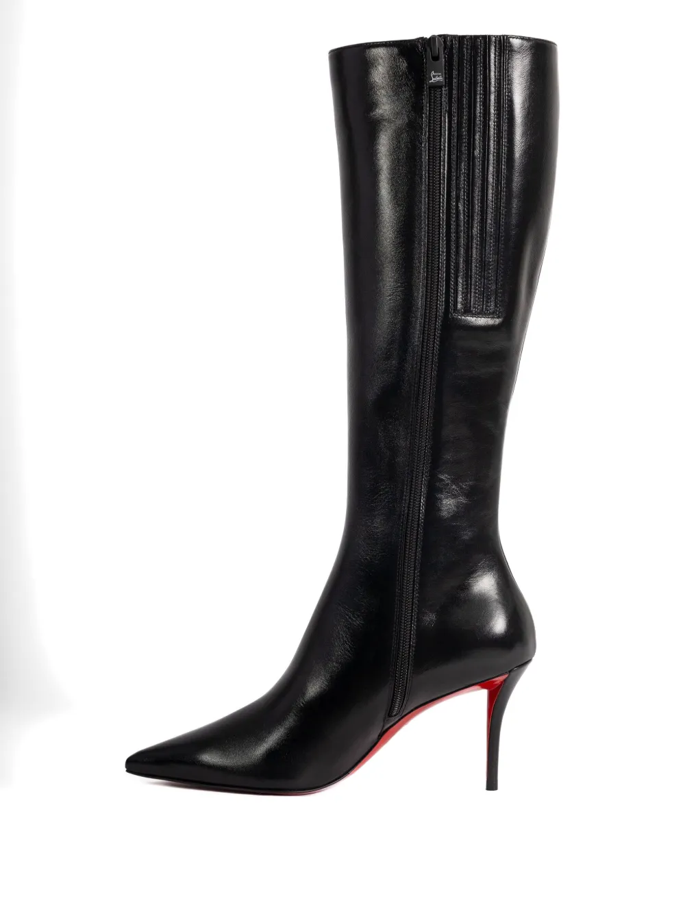 Ботильоны Miss Z на каблуке 85 мм Christian Louboutin, черный — фото 3