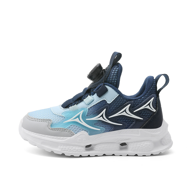 

Противоскользящие и износостойкие дышащие кроссовки Rebound для детей BOBDOG, черный/зеленый