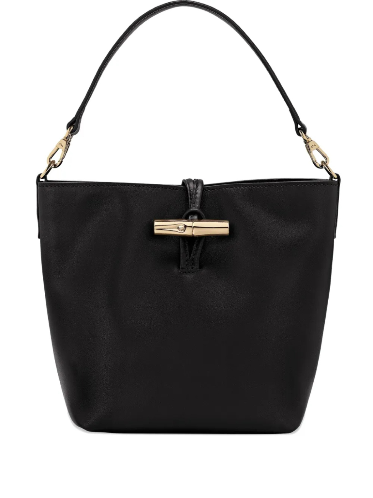 

Longchamp маленькая сумка-ведро Le Roseau, черный