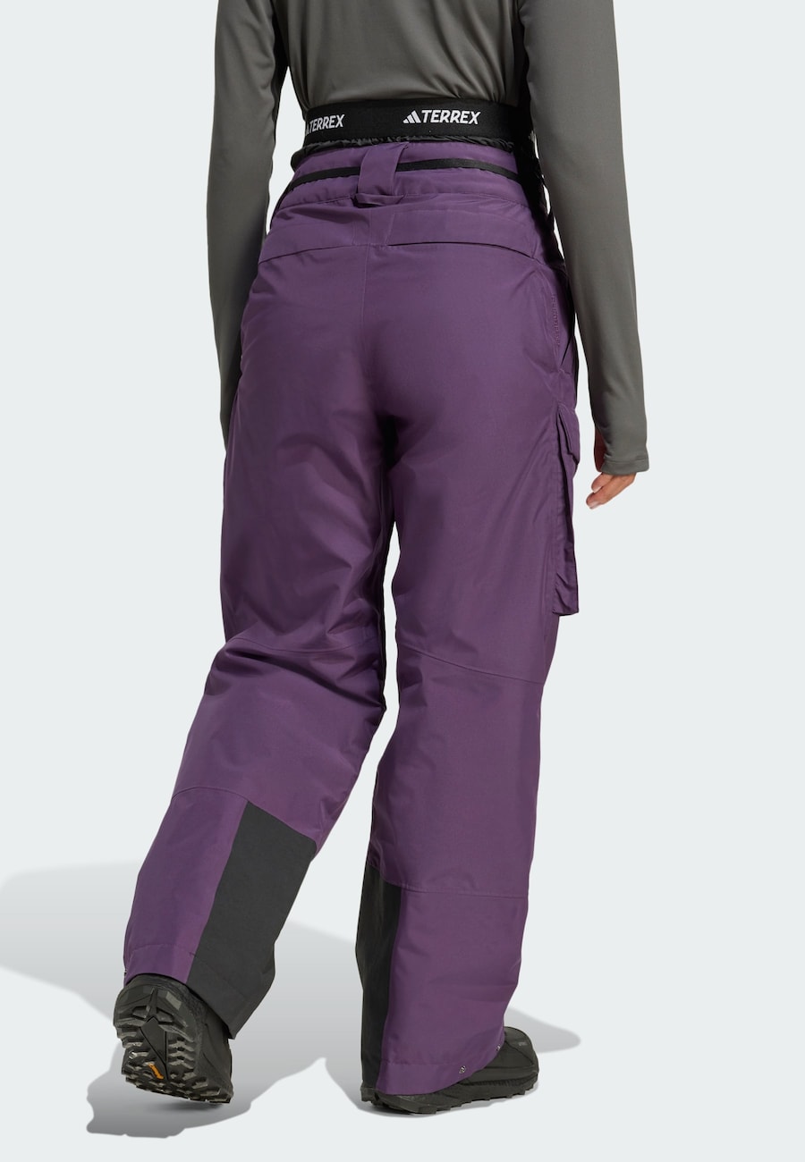 Обычные спортивные штаны ADIDAS TERREX Xploric, баклажановый — фото 3