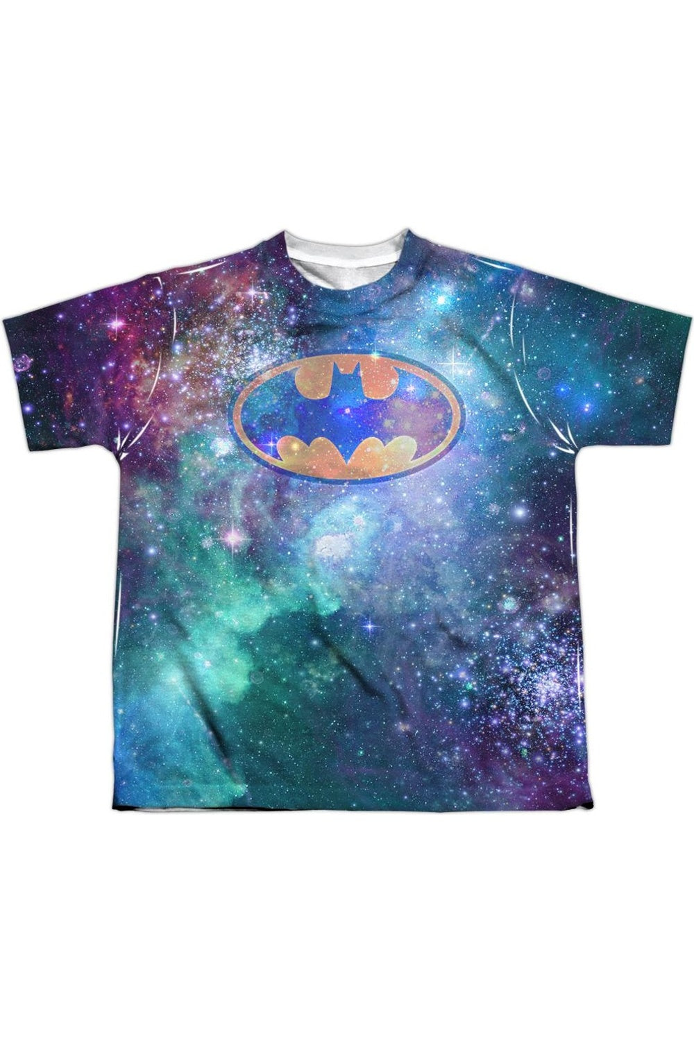 

Футболка с коротким рукавом для подростков с символом Batman Galaxy Gildan, белый