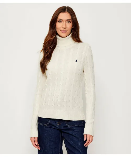 

Шерстяная водолазка Regular fit Polo Ralph Lauren, белый