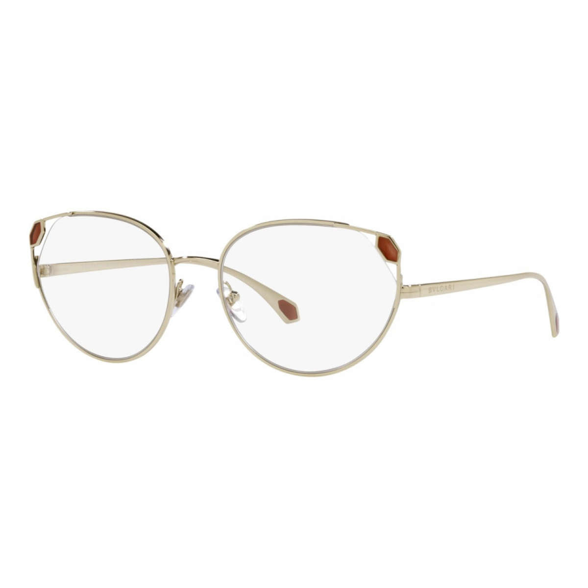 

Женские солнцезащитные очки Bulgari Pale Gold 56mm Sunglasses