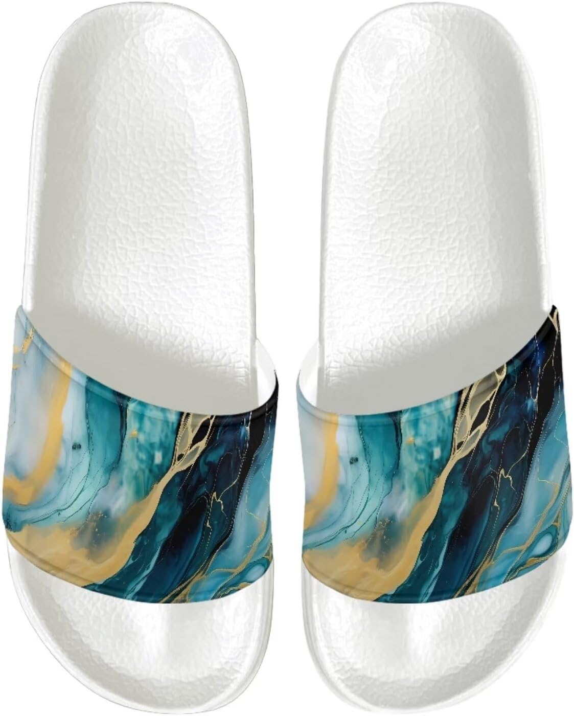 

Мужские шлепанцы с подушкой, нескользящие белые банные шлепанцы, широкий размер, плоские обувь из EVA, быстро сохнущие, с открытым носком, пляжные и повседневные шлепанцы Psesaysky