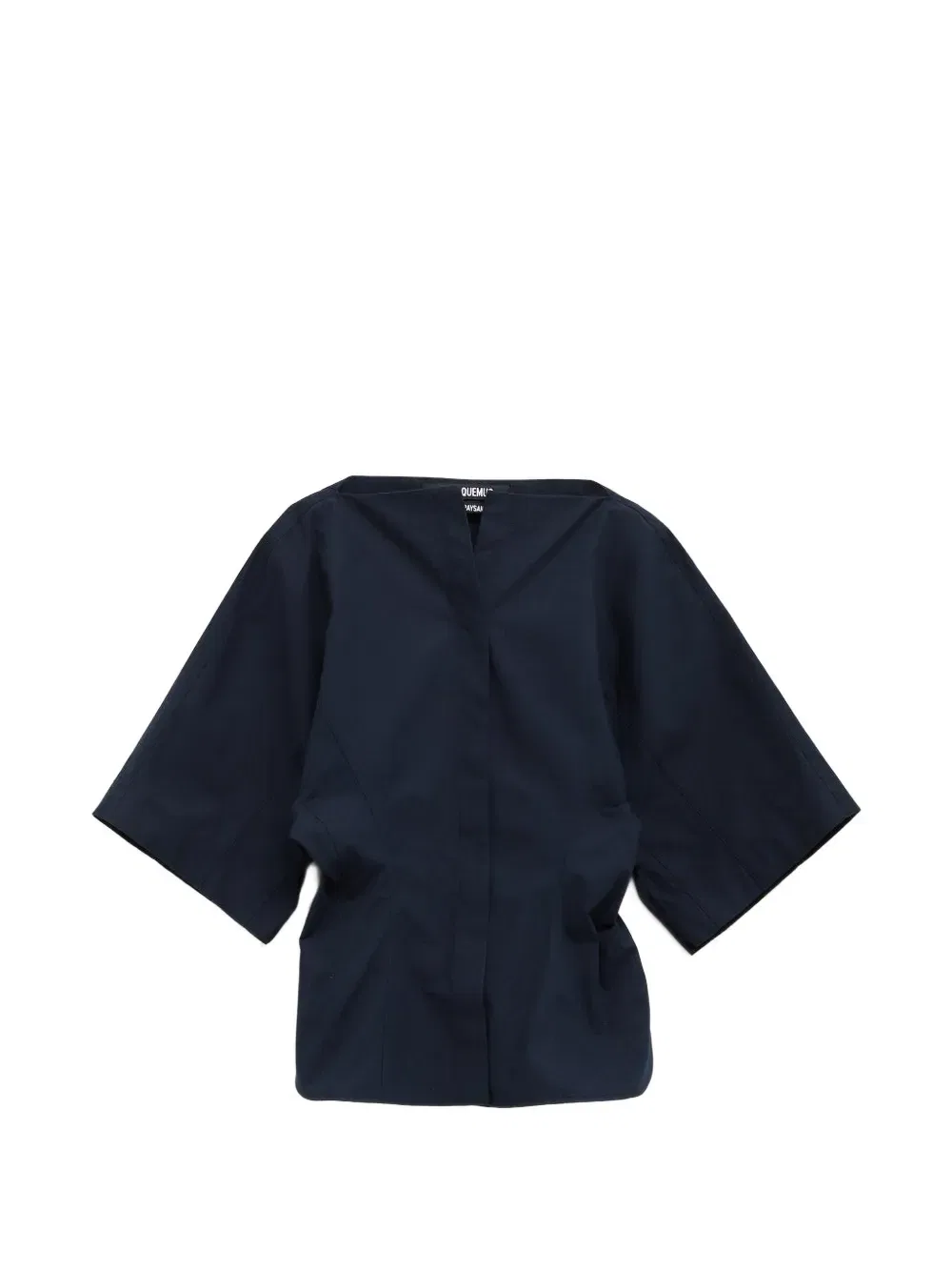 Блузка из муассона Jacquemus, синий