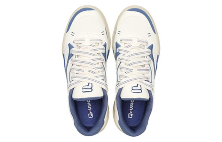 Кроссовки FILA FUSION 50-50 Skateboarding Shoes Men Low-top Blue/White, синий — фото 3