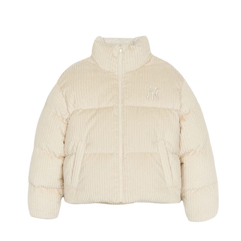 

MLB Нью-Йорк Янкиз Пуховик Женский Кремовый, Cream