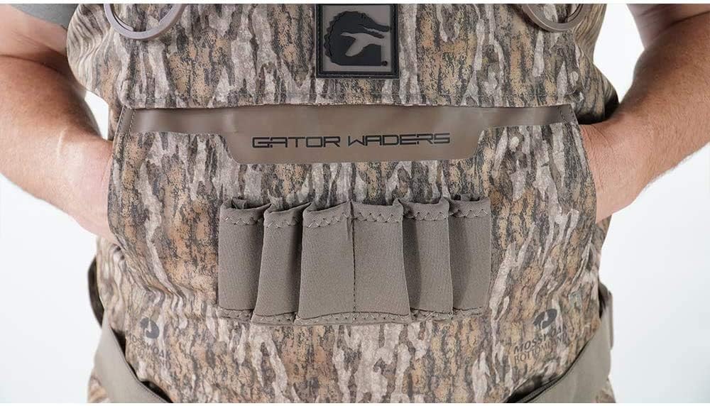 Мужские болотные сапоги Gator Waders серии Shield с ботинками для охоты - дышащая 4-слойная внешняя подкладка - утепленная термо-подкладка — фото 2