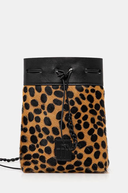 

Кожаная сумка Forte Forte, коричневый