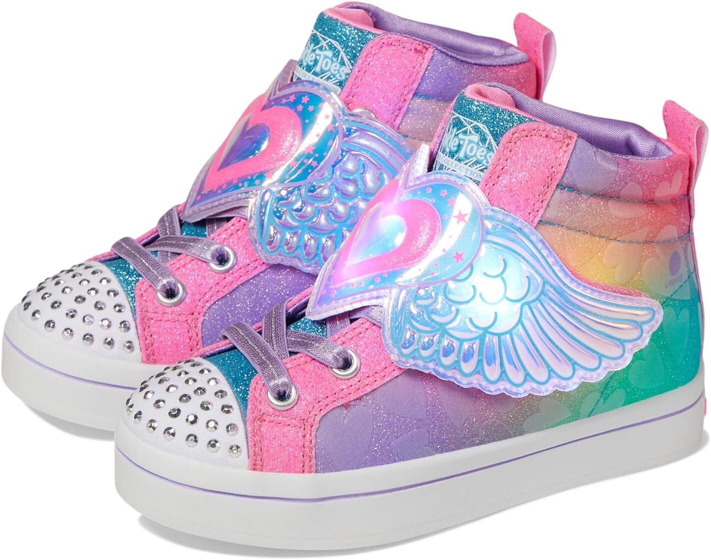 

Кроссовки SKECHERS KIDS Twi-Lites 2.0, разноцветный
