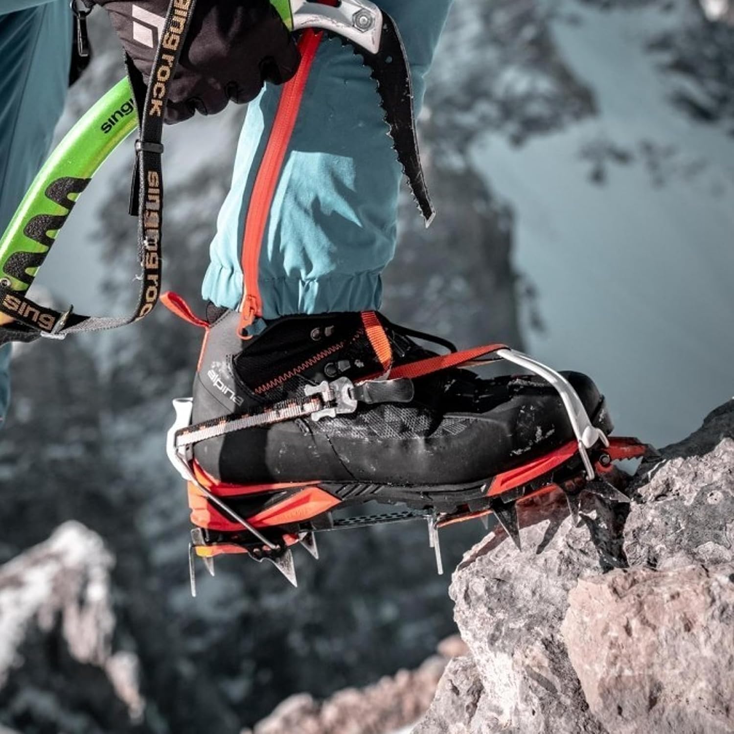 Альпинистские ботинки Alpina CARABINER для мужчин и женщин, черный — фото 4