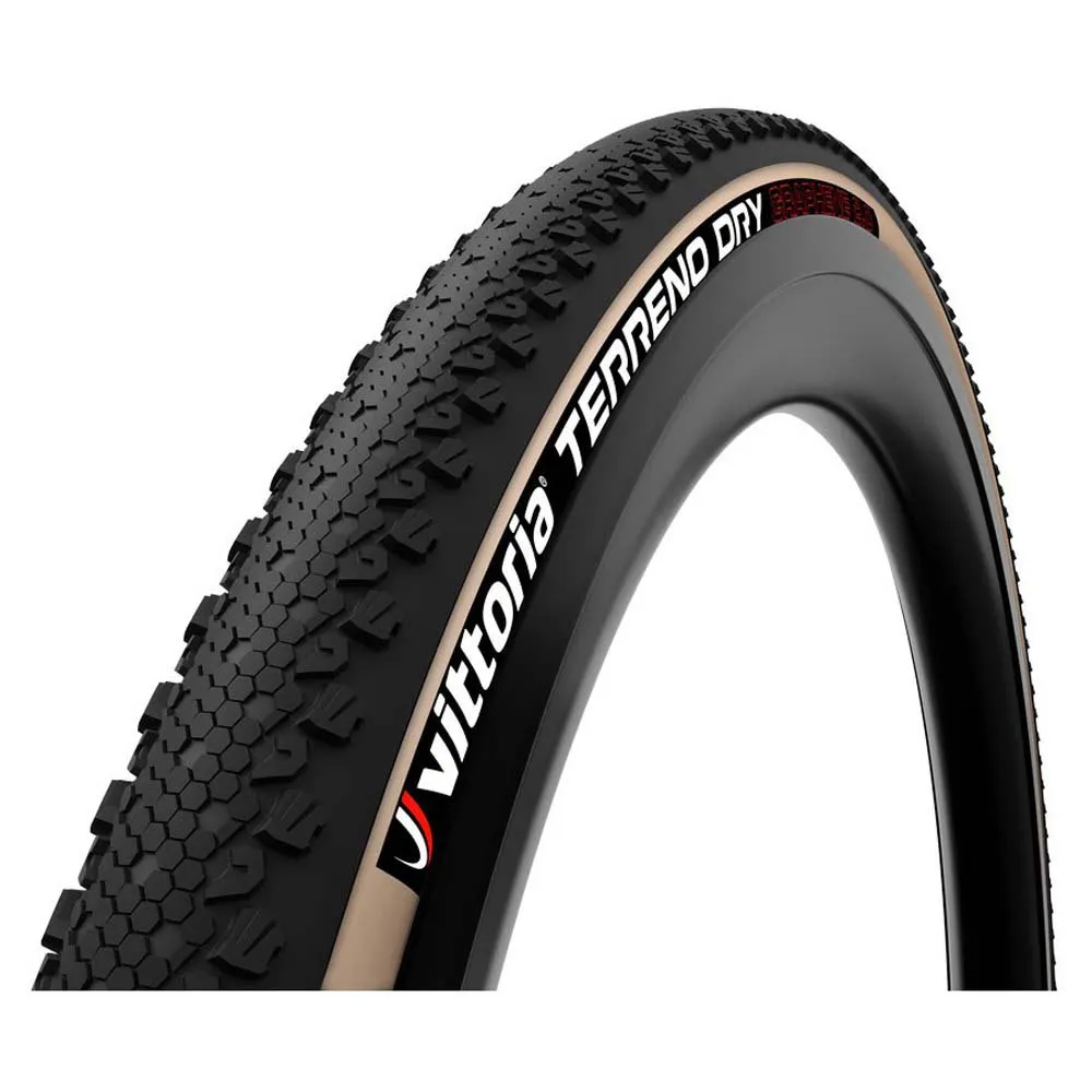 

Гравийная шина Vittoria Terreno Dry G2.0 Tubular 700C x 47 rigid, черный