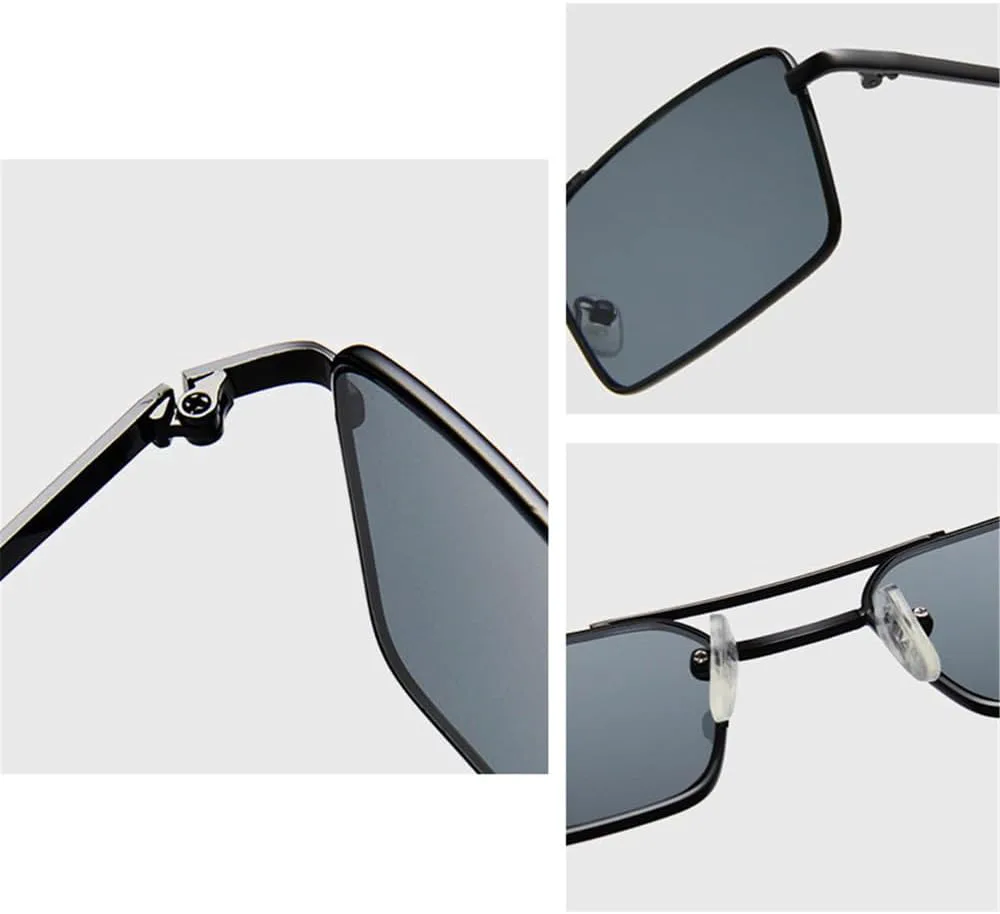 

Солнцезащитные очки Candy Colors UV400 для женщин и мужчин, маленькие, металлические, для вождения, занятий спортом на открытом воздухе, бега и езды generic, Gold Tea