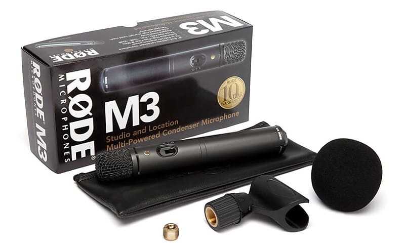 

Микрофон RODE M3 Multi-Powered Cardioid Condenser Microphone