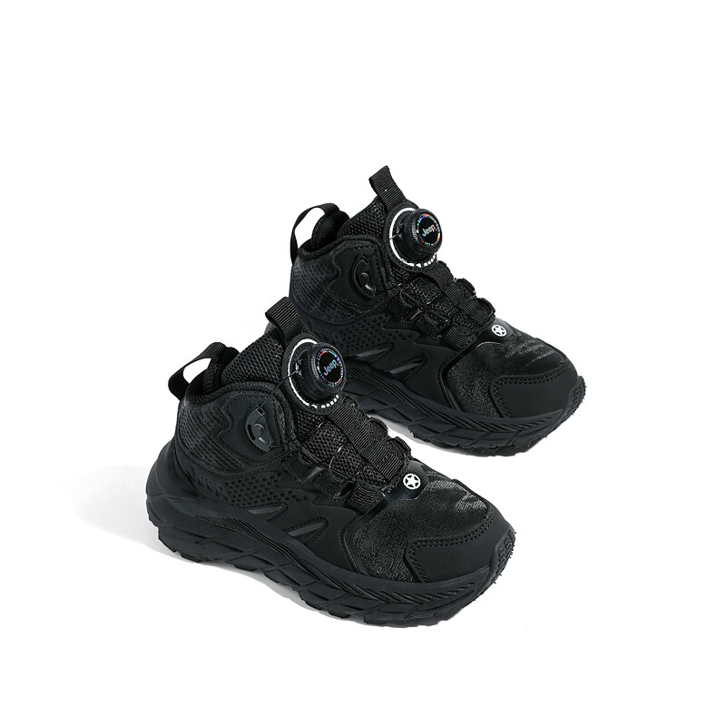Кроссовки Jeep Kids Lifestyle Shoes Kids Mid-top Black, черный — фото 4