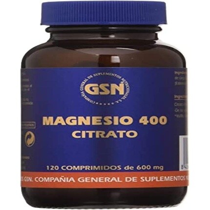 

Нутрикосметика Магний 400 120 таблеток, Gsn