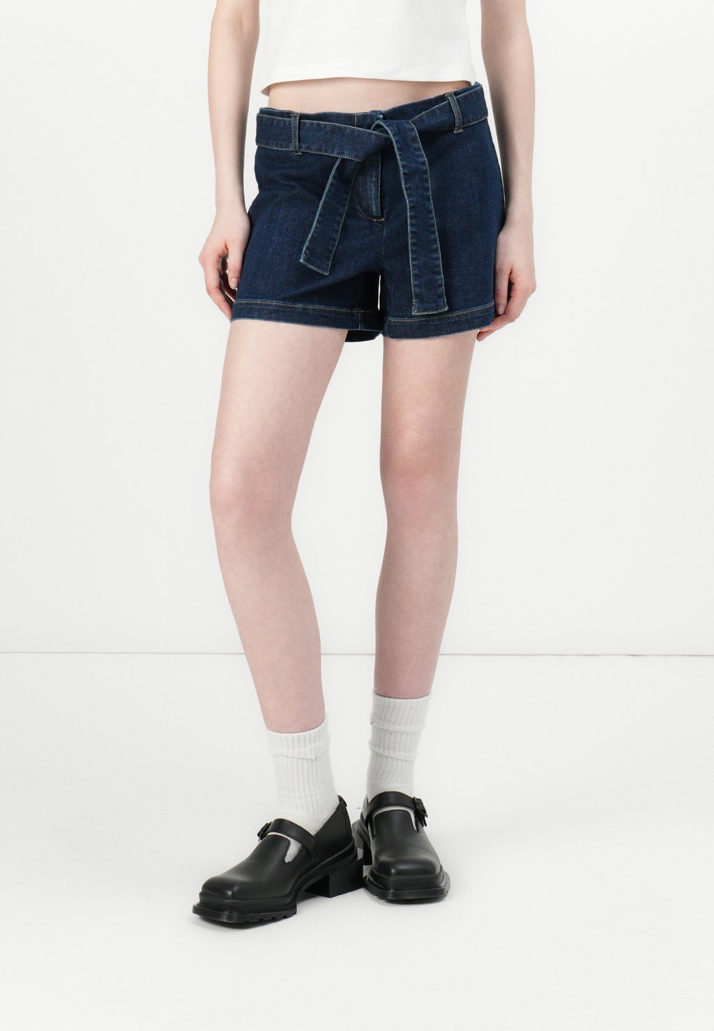 

Джинсовые шорты ONLMADISON BELT ONLY, цвет Dark Blue Denim