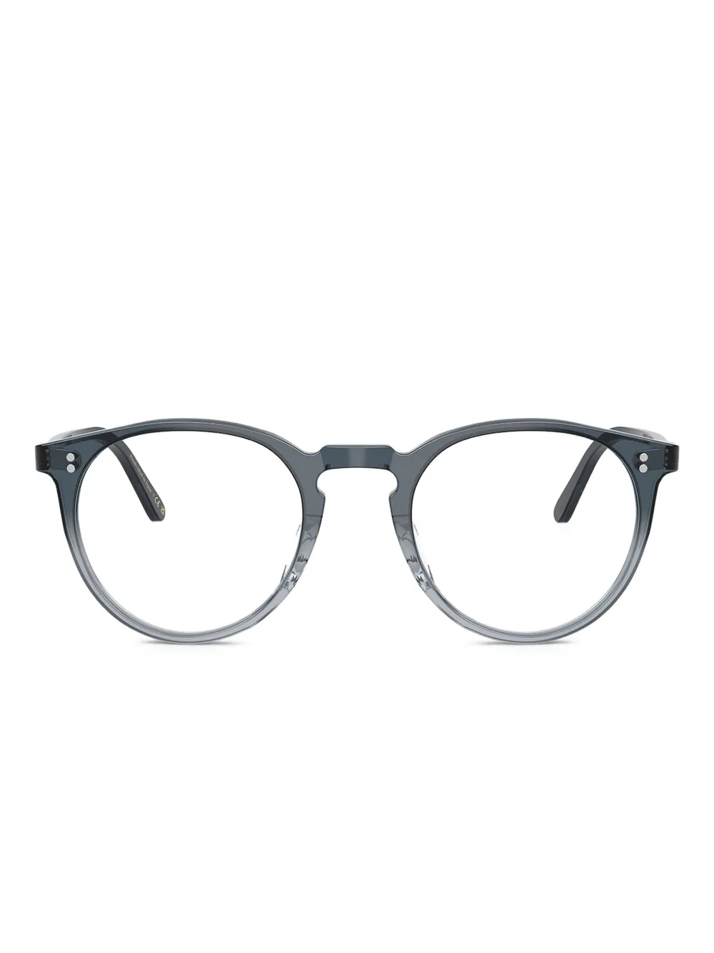 

Очки O'Malley в круглой оправе Oliver Peoples, синий