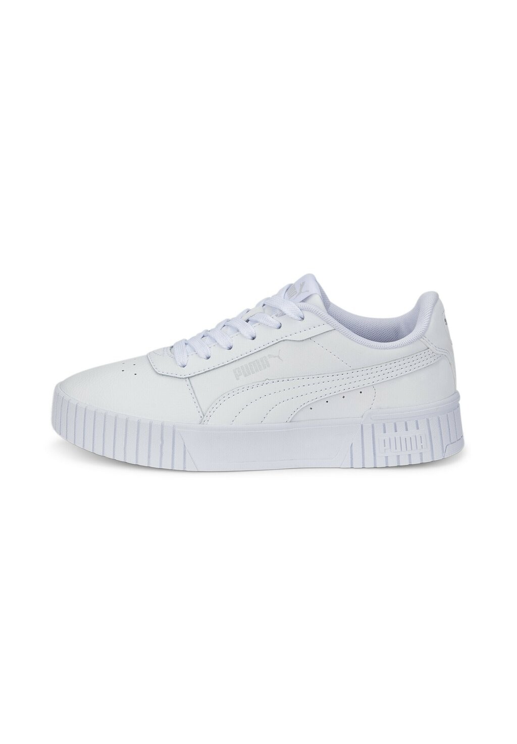 

Низкие кроссовки Carina 2.0 Puma, цвет white- white- silver