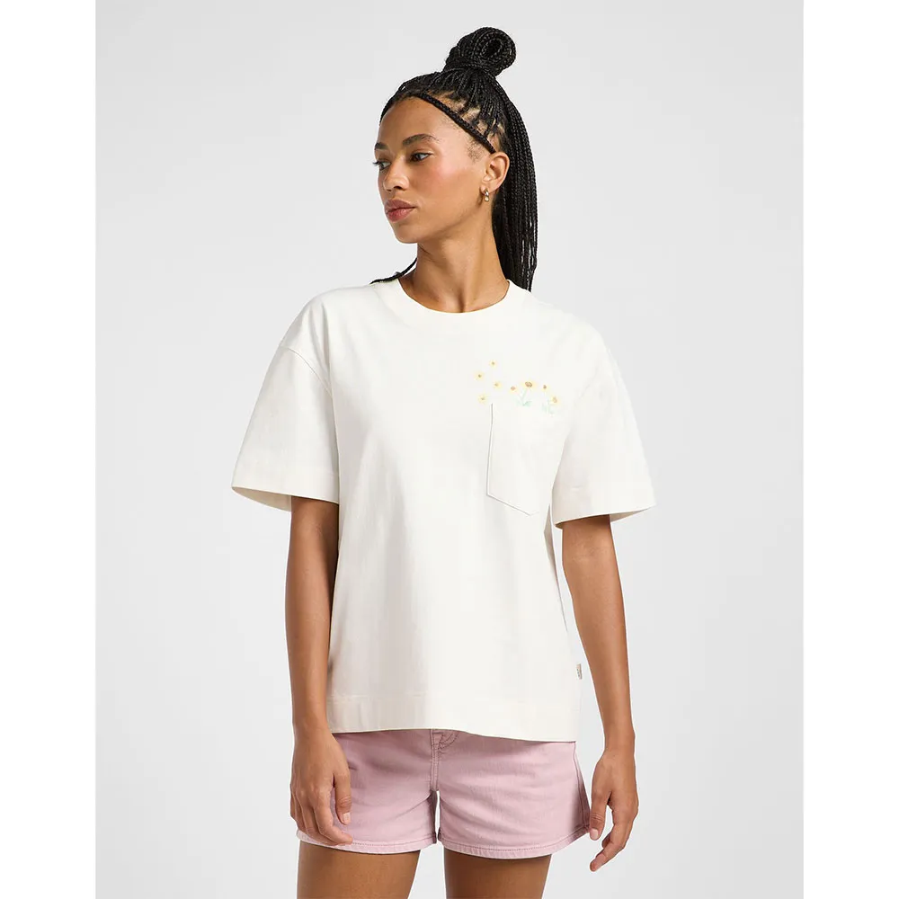 

Футболка с коротким рукавом Lee Embroidery Pocket, белый