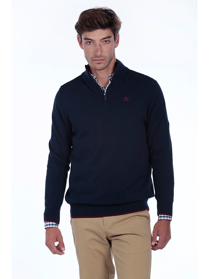 

Темно-синий свитер The Time of Bocha