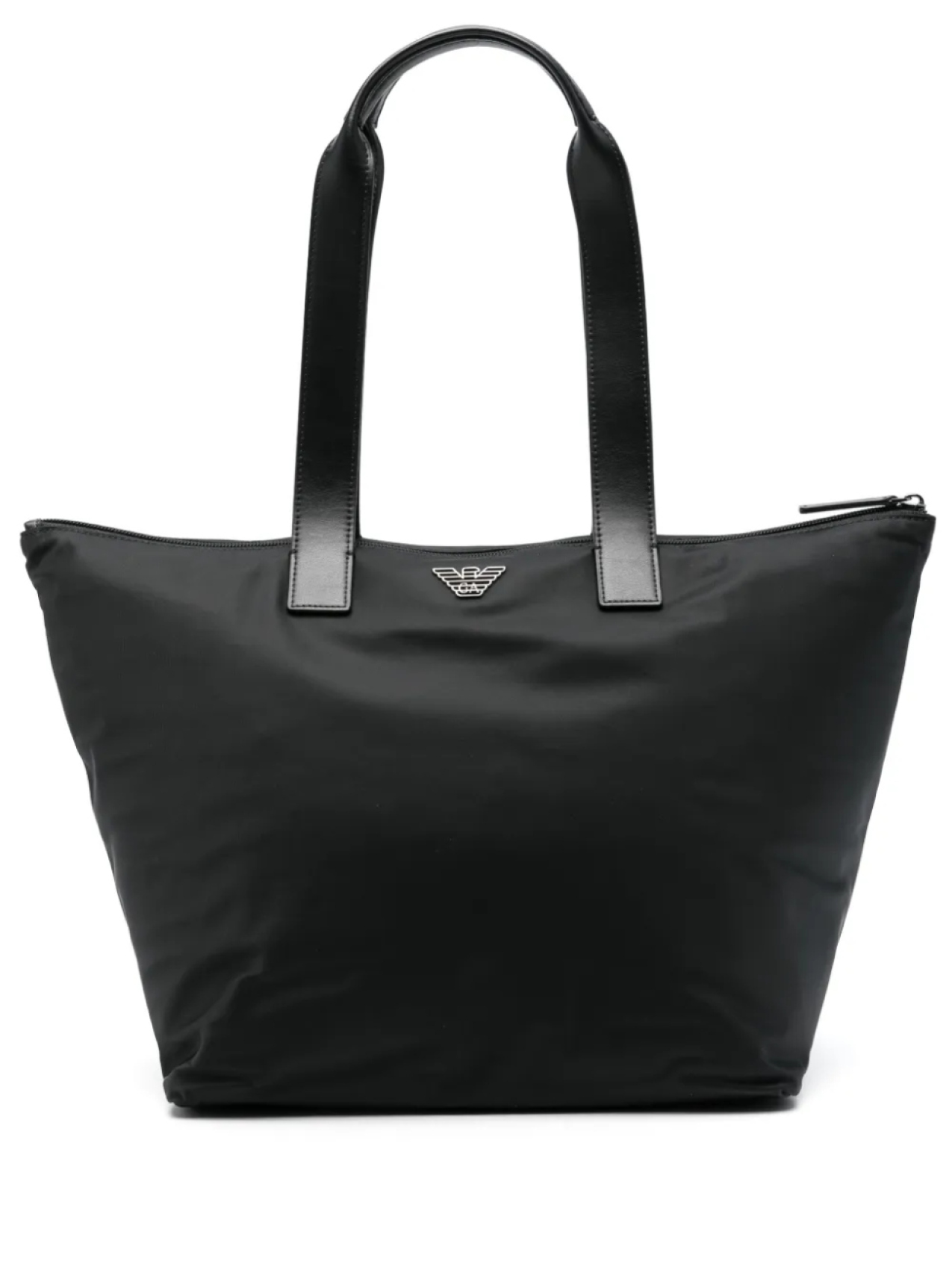 

Большая сумка-тоут Emporio Armani ASV, черный