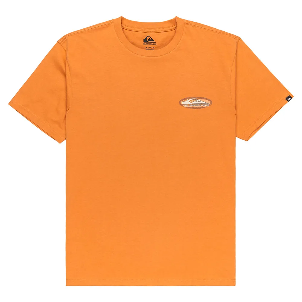 

Футболка с коротким рукавом Quiksilver Evo Border Lines, оранжевый