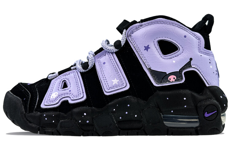 

Винтажные женские баскетбольные кроссовки Nike Air More Uptempo, черный