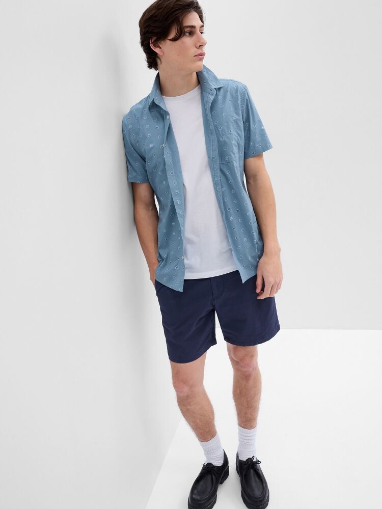 

Шорты с усиленным поясом Gap, синий