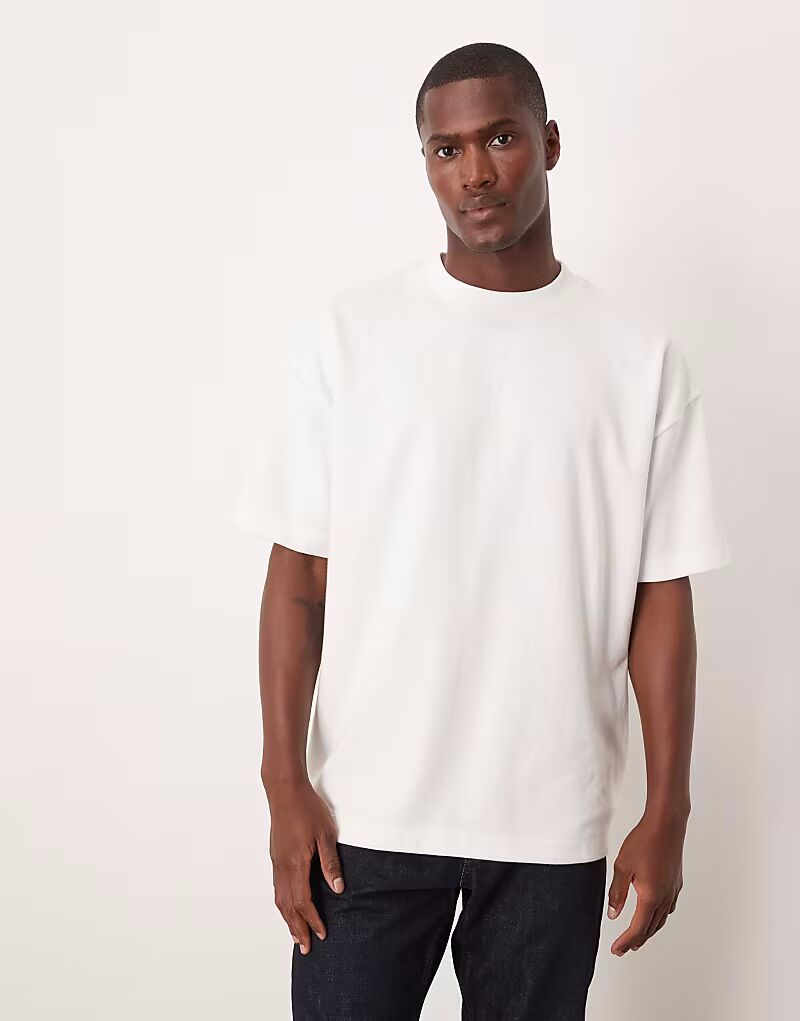 

Футболка свободного кроя ASOS DESIGN BreathMAX белого цвета