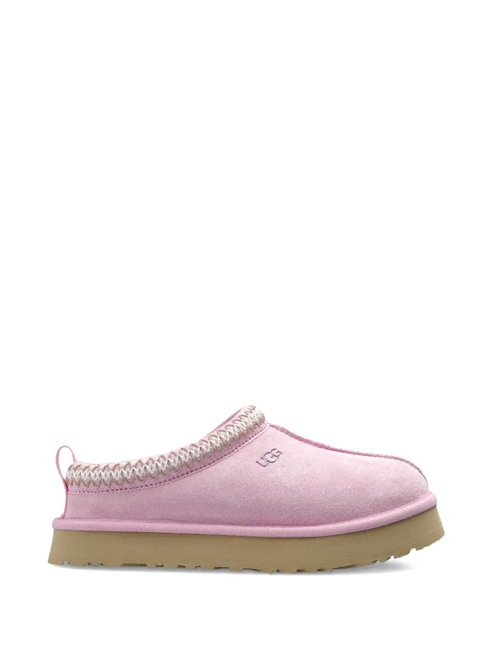 Замшевые тапочки Tazz Ugg Kids, розовый — фото 2